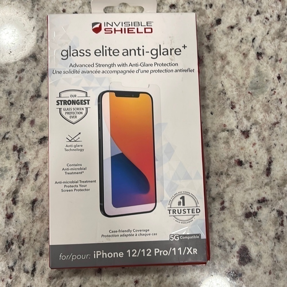 Glass Elite Anti-Glare + Invisible Shield iPhone 12/ 12 pro / 11/ Xr